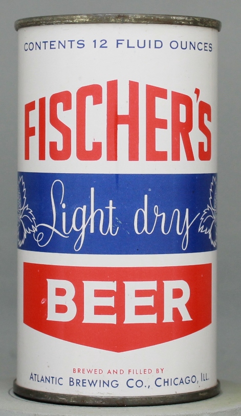 Fischer's Light Dry Beer Flat Top Can
