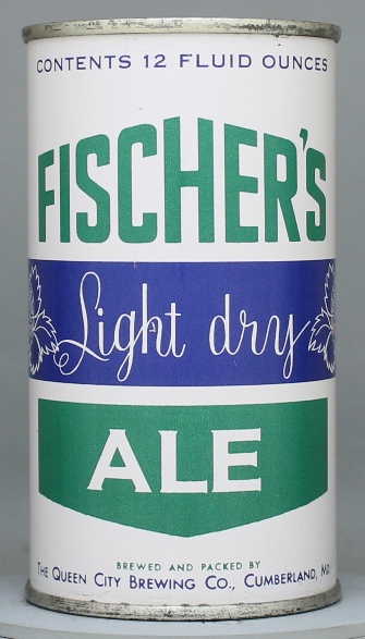 Fischer's Light Dry Ale Flat Top Can
