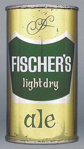Fischer's Light Dry Ale Flat Top Can