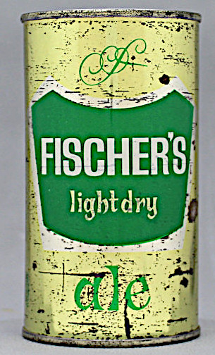 Fischer's Light Dry Ale Flat Top Can