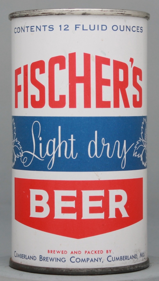 Fischer's Light Dry Beer Flat Top Can