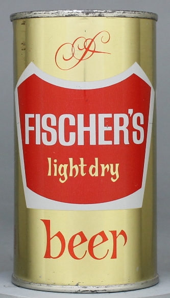 Fischer's Light Dry Beer Flat Top Can