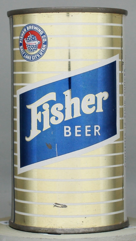 Fisher Beer Flat Top Can