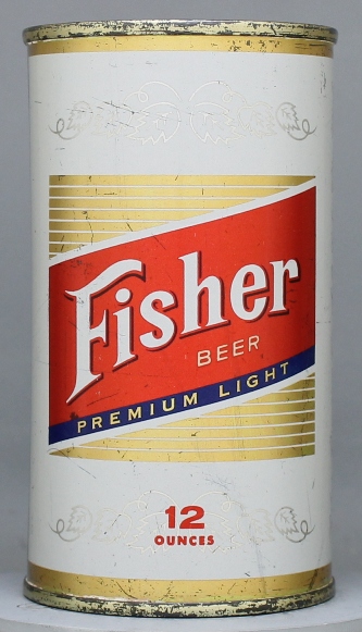 Fisher Beer Flat Top Can