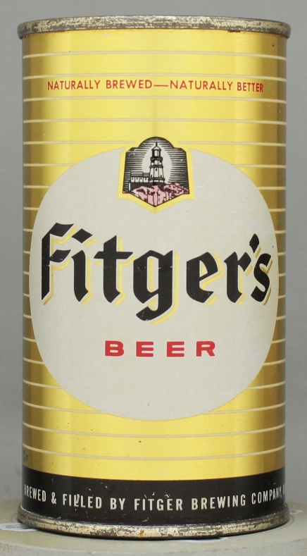 Fitger's Beer Flat Top Can