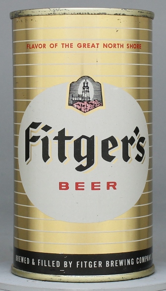 Fitger's Beer Flat Top Can
