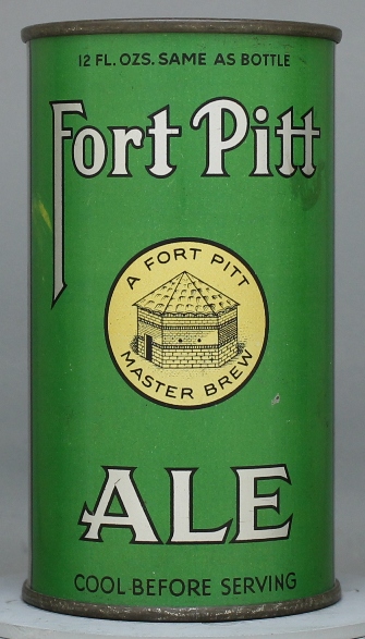 Fort Pitt Ale Flat Top Can