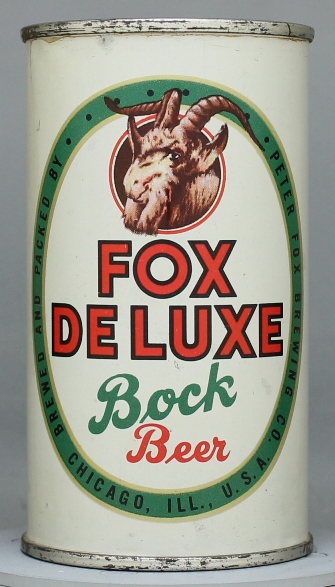 Fox Deluxe Bock Flat Top Can