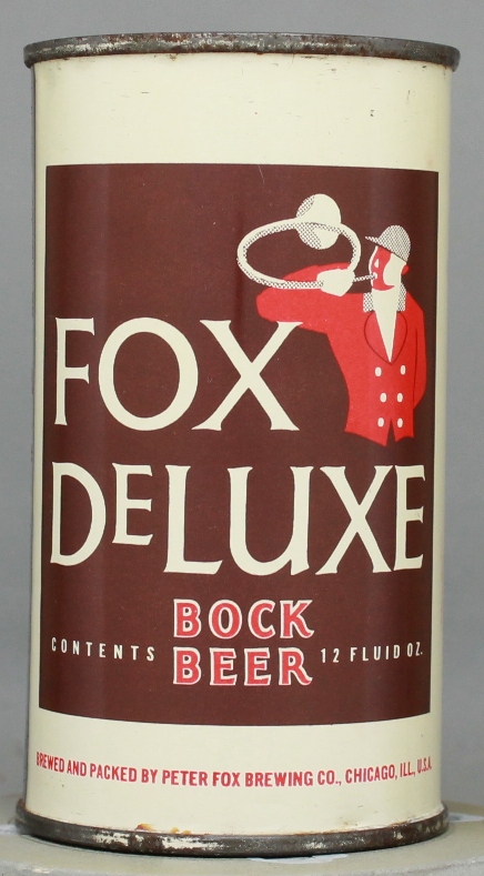 Fox Deluxe Bock Flat Top Can