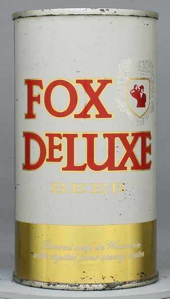 Fox Deluxe Beer Flat Top Can