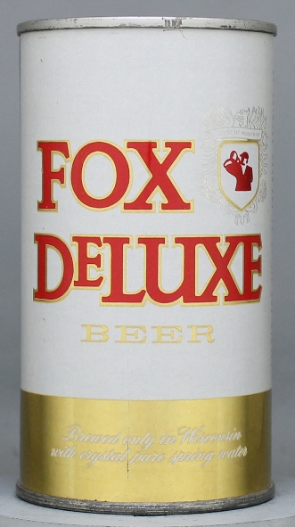 Fox Deluxe Beer Flat Top Can
