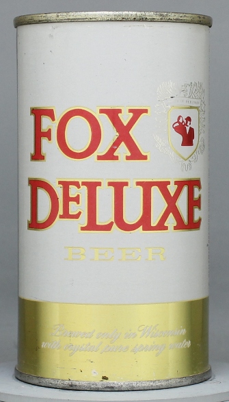 Fox Deluxe Beer Flat Top Can