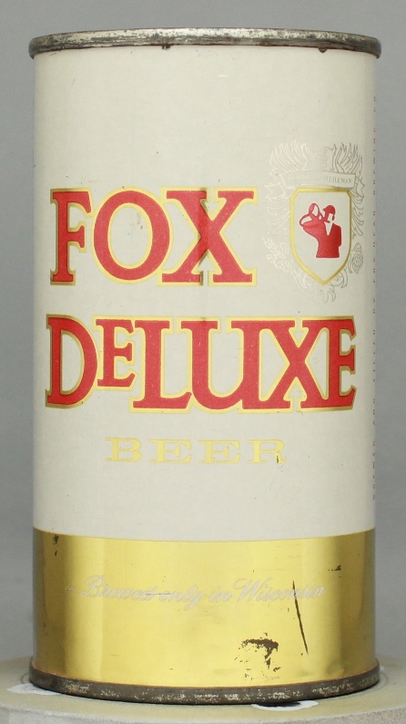 Fox Deluxe Beer Flat Top Can