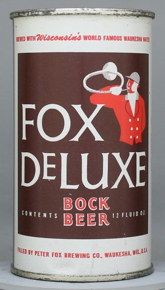 Fox Deluxe Bock Flat Top Can