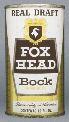 Fox Head Real Draft Bock Flat Top Can