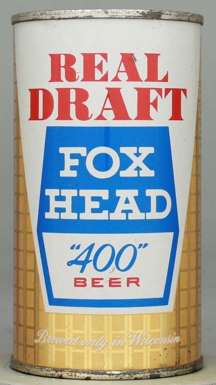Fox Head 400 Real Draft Flat Top Can