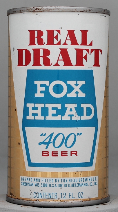 Fox Head "400" Real Draft Flat Top Can
