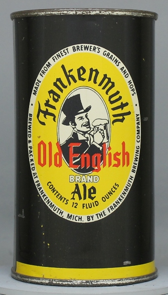 Frankenmuth Old English Brand Ale Flat Top Can
