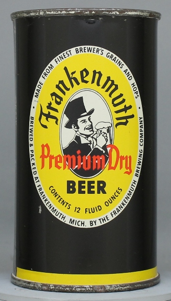Frankenmuth Premium Dry Beer Flat Top Can