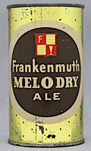 Frankenmuth Mel-o-dry Ale Flat Top Can