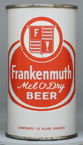 Frankenmuth Mel-o-dry Beer Flat Top Can