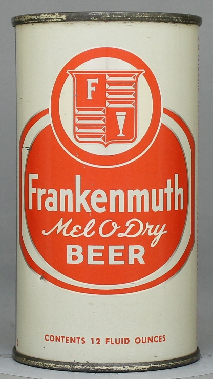 Frankenmuth Mel-o-dry Beer Flat Top Can