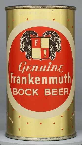 Frankenmuth Genuine Bock Flat Top Can