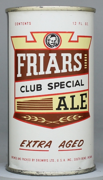 Friars Club Special Ale Flat Top Can