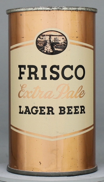 Frisco Extra Pale Lager Beer Flat Top Can