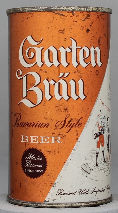 Garten Brau Bavarian Style Beer Flat Top Can