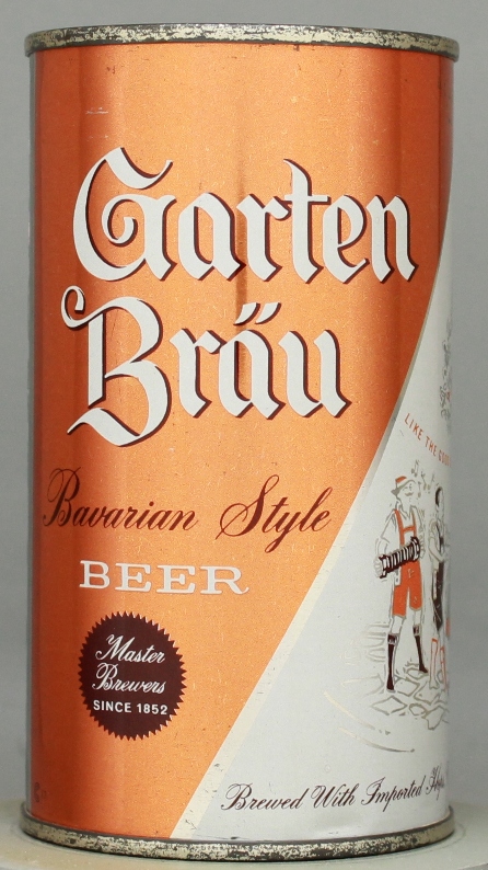 Garten Brau Bavarian Style Beer Flat Top Can
