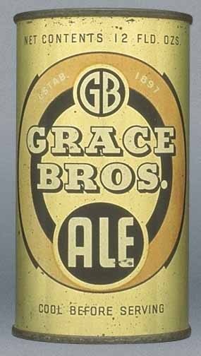 Grace Bros. Ale Flat Top Can