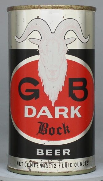 Gb Dark Bock Flat Top Can