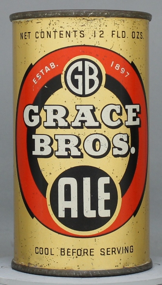 Grace Bros. Ale Flat Top Can
