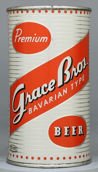 Grace Bros. Bavarian Type Beer Flat Top Can