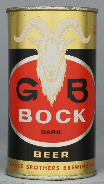 Gb Dark Bock Flat Top Can