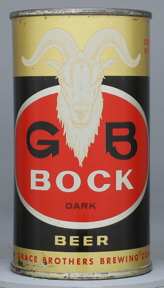 Gb Dark Bock Flat Top Can