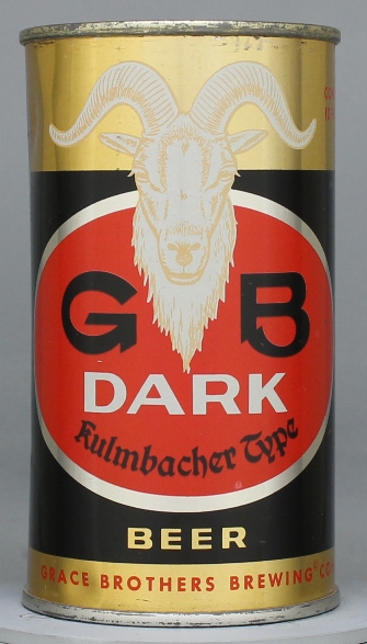 Gb Dark Kulmbacher Bock Flat Top Can