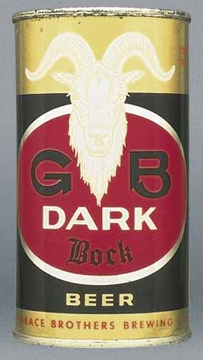 Gb Dark Bock Flat Top Can