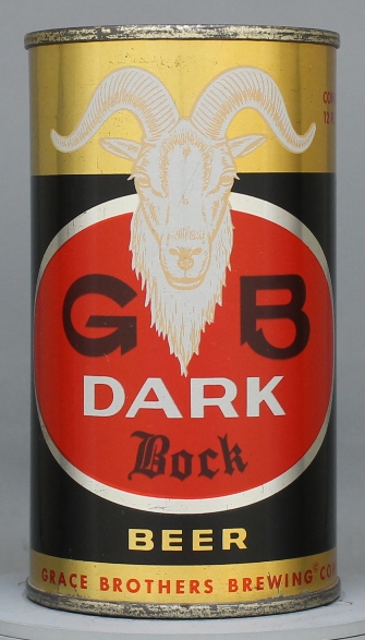 Gb Dark Bock Flat Top Can