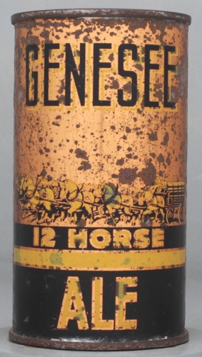 Genesee 12 Horse Ale Flat Top Can