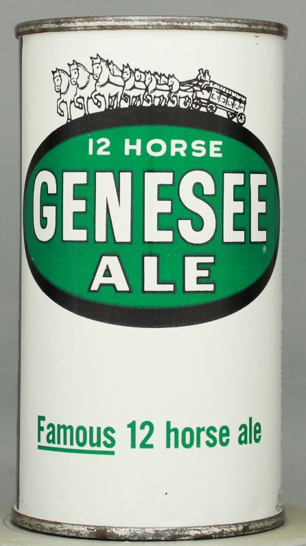 Genesee 12 Horse Ale Flat Top Can
