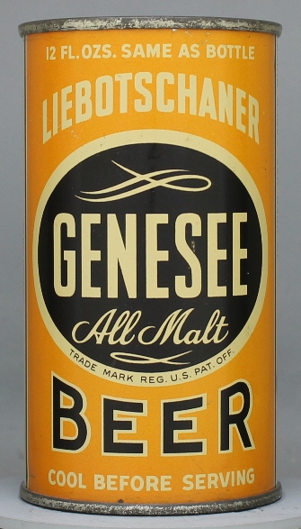 Genesee Liebotschaner Malt Beer Flat Top Can
