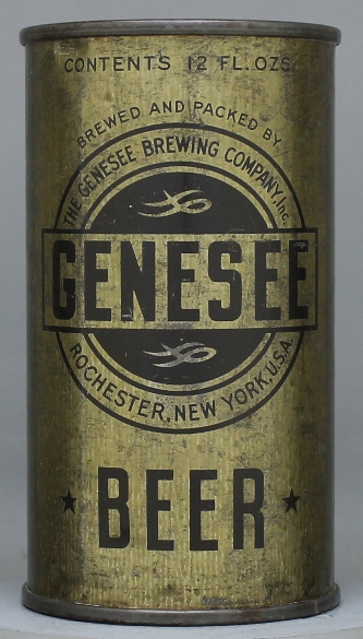 Genesee Beer Flat Top Can