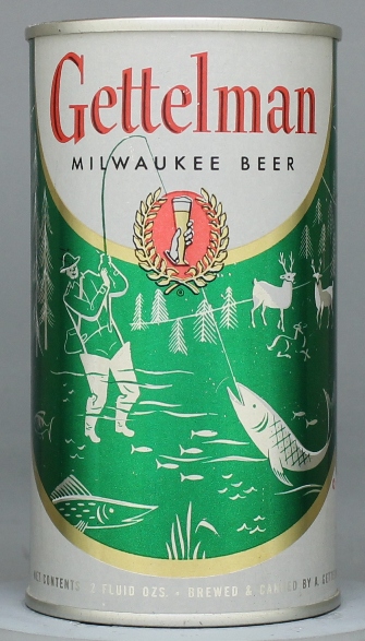 Gettelman Milwaukee Beer Flat Top Can