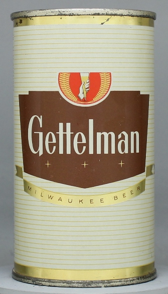Gettelman Milwaukee Beer Flat Top Can