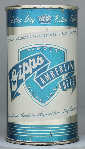 Gipps Amberlin Beer Flat Top Can