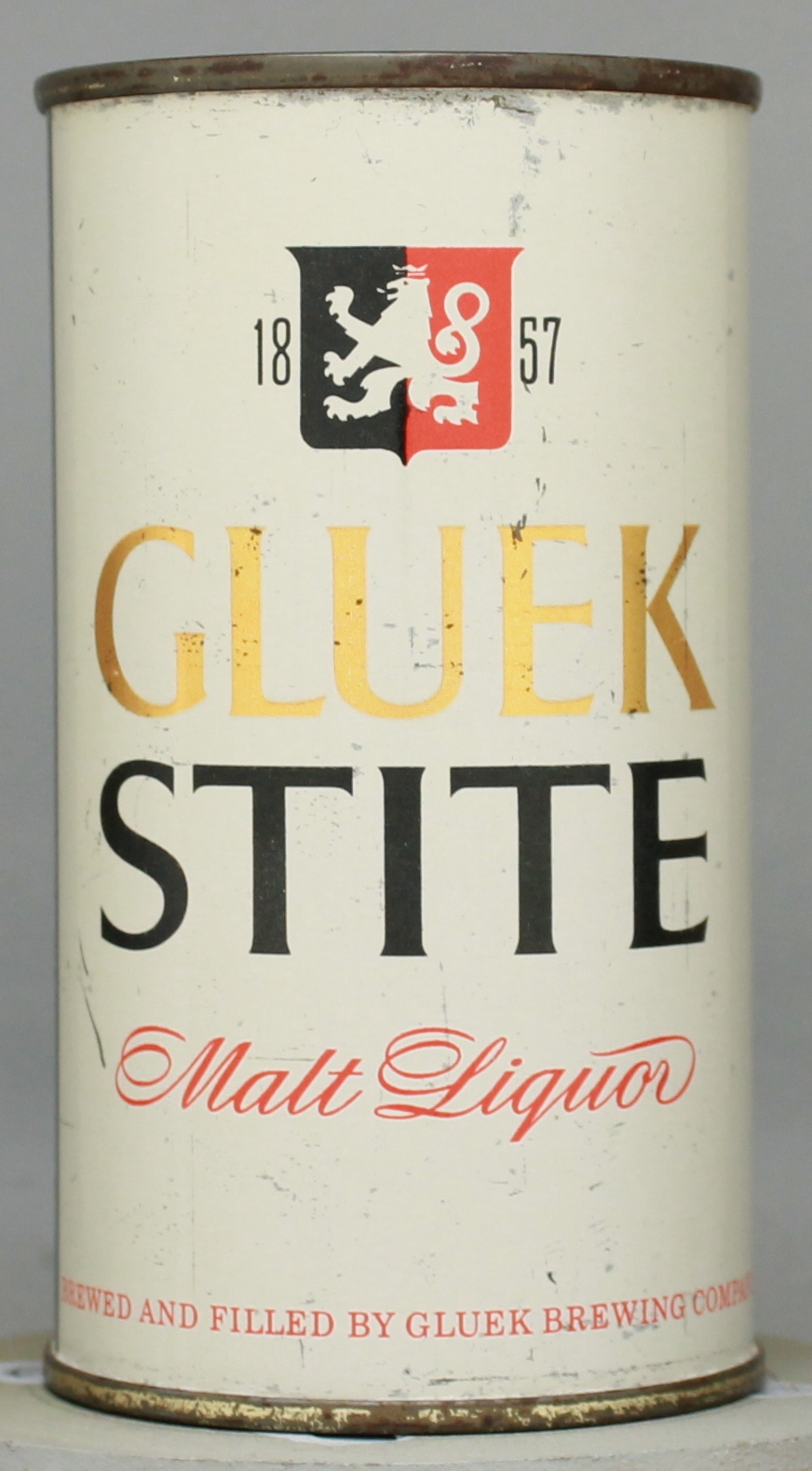 Gluek Stite Malt Liquor Flat Top Can