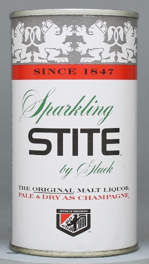 Sparkling Stite Malt Liquor Flat Top Can