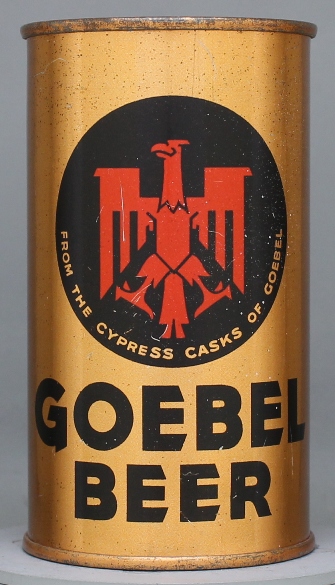 Goebel Beer Flat Top Can